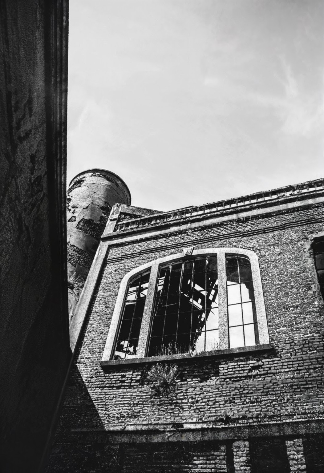 Façade industrielle ancienne