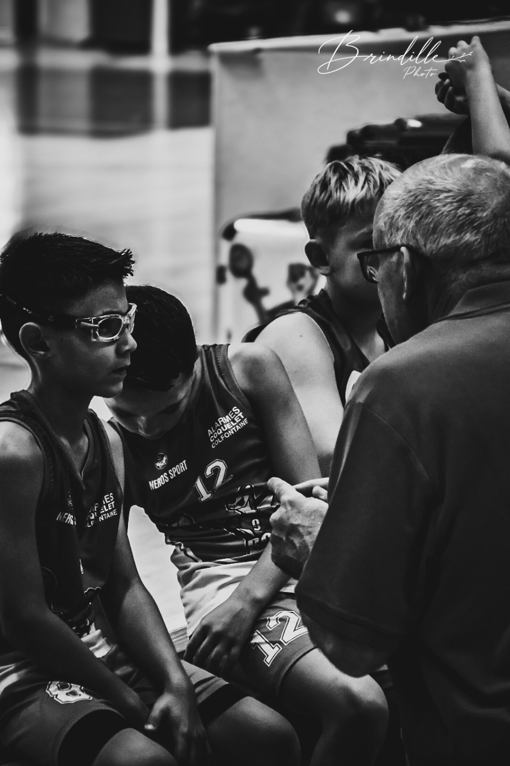 Temps mort d’une équipe de basket